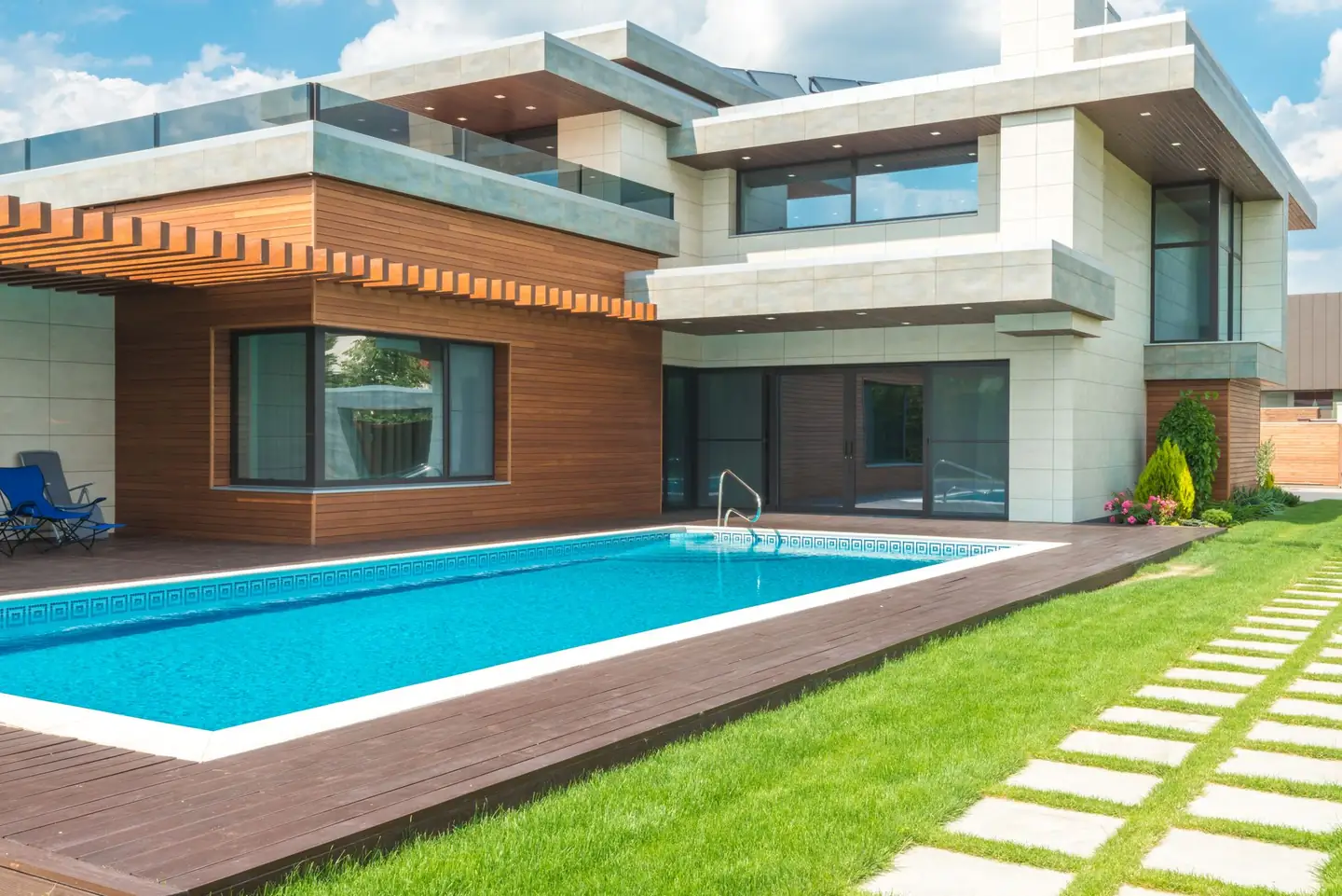 Swimming pool built in Largs, NSW